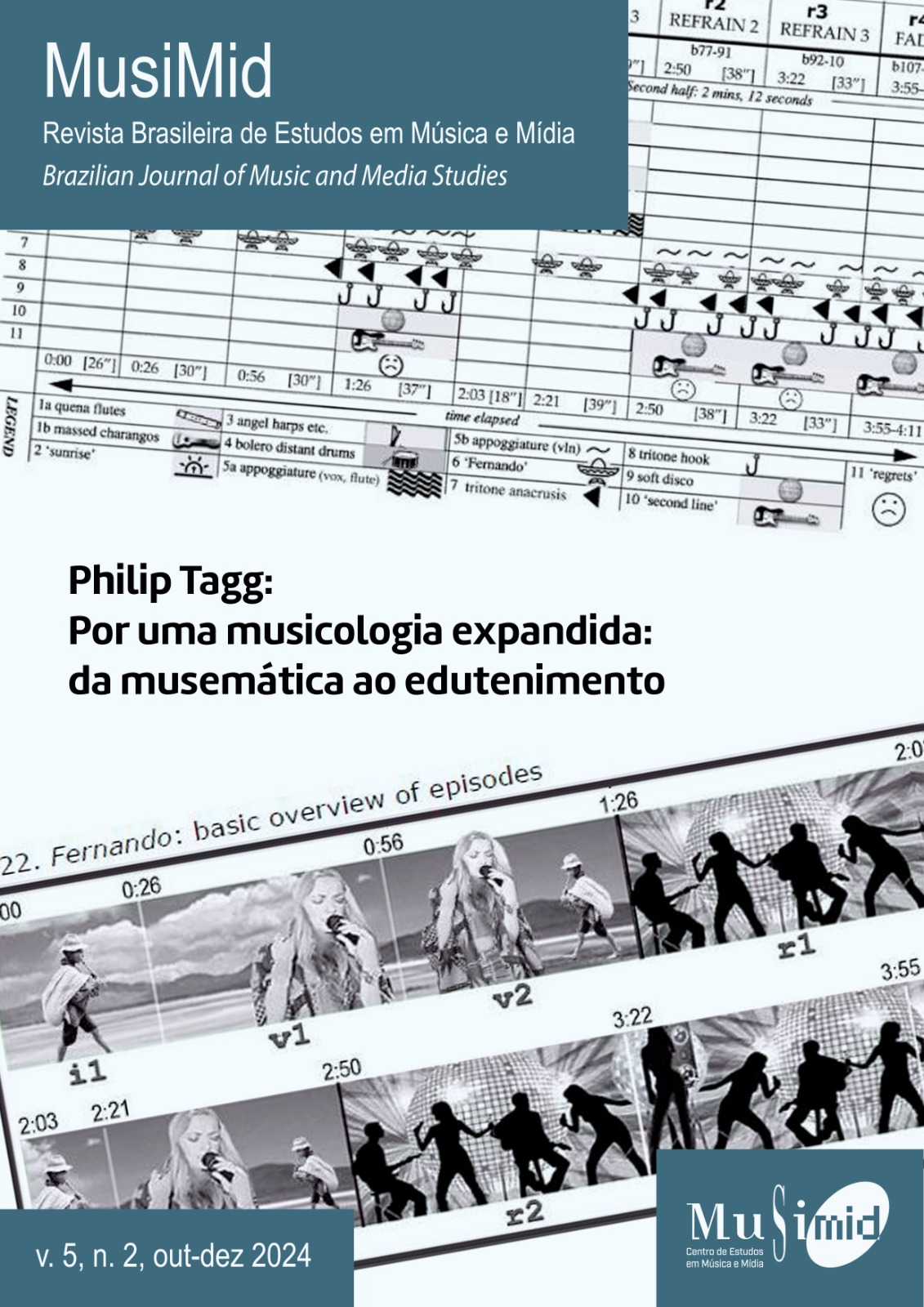 					Visualizar v. 5 n. 2 (2024): Philip Tagg: Por uma musicologia expandida: da musemática ao edutenimento
				